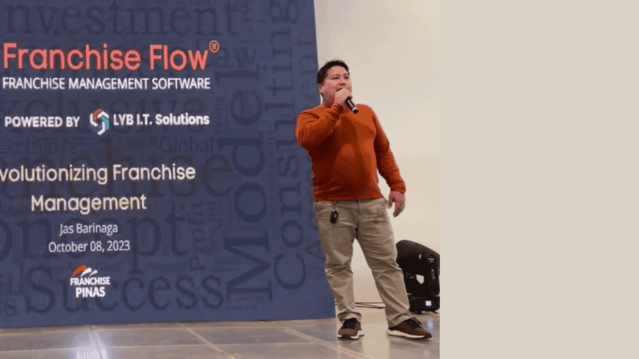 Franchise Flow founder talk at Franchise Pinas